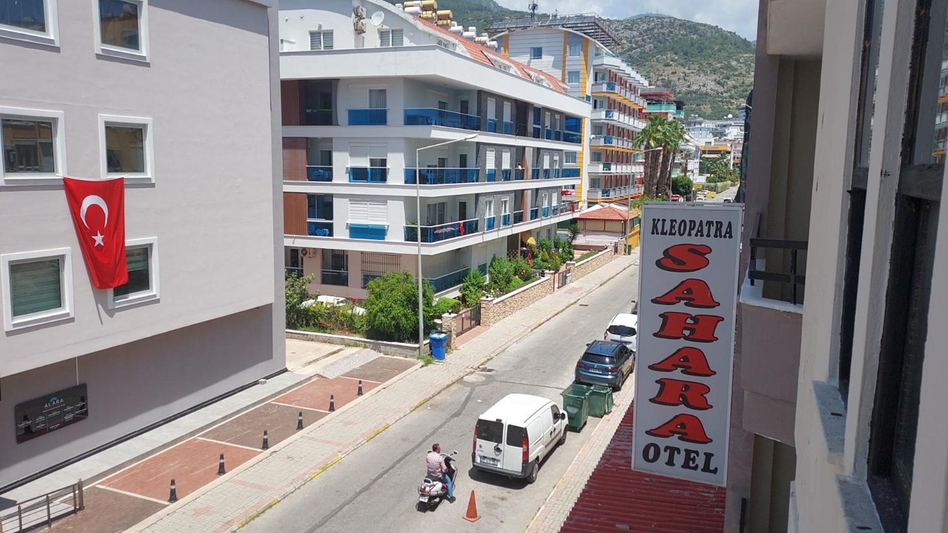 Kleopatra Sahara Hotel Alanya Esterno foto