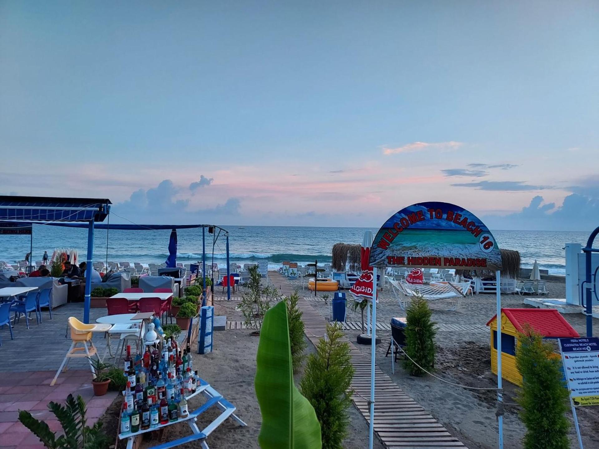 Kleopatra Sahara Hotel Alanya Esterno foto